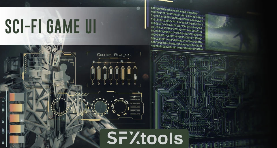 Sci-Fi Game UI cover artwork