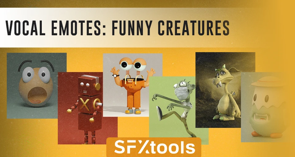 Vocal Emotes: Funny Creatures cover artwork