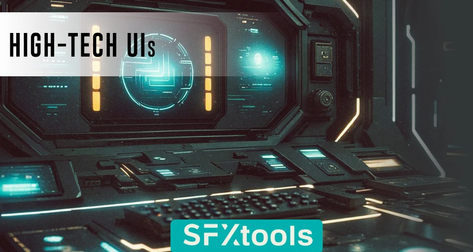High-Tech UIs cover artwork