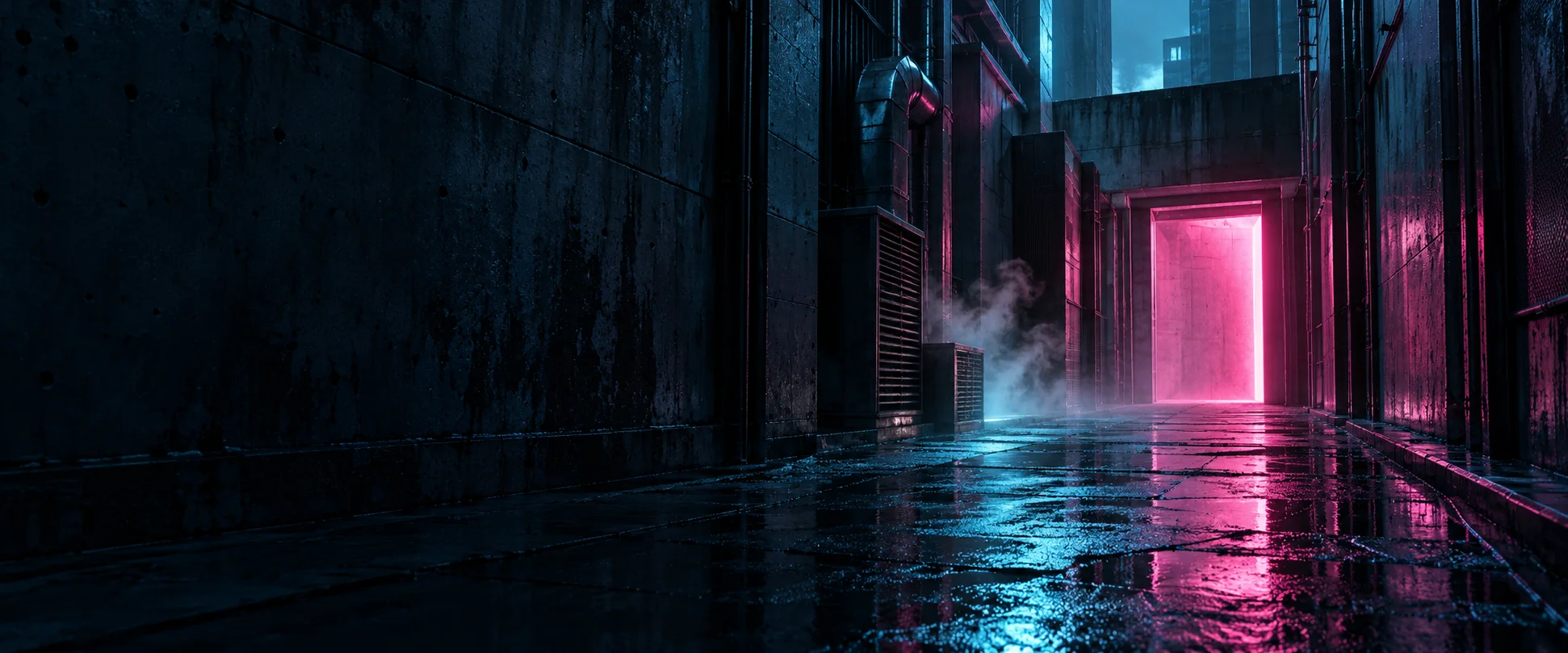 A Future Darkly: Cinematic Electro artwork