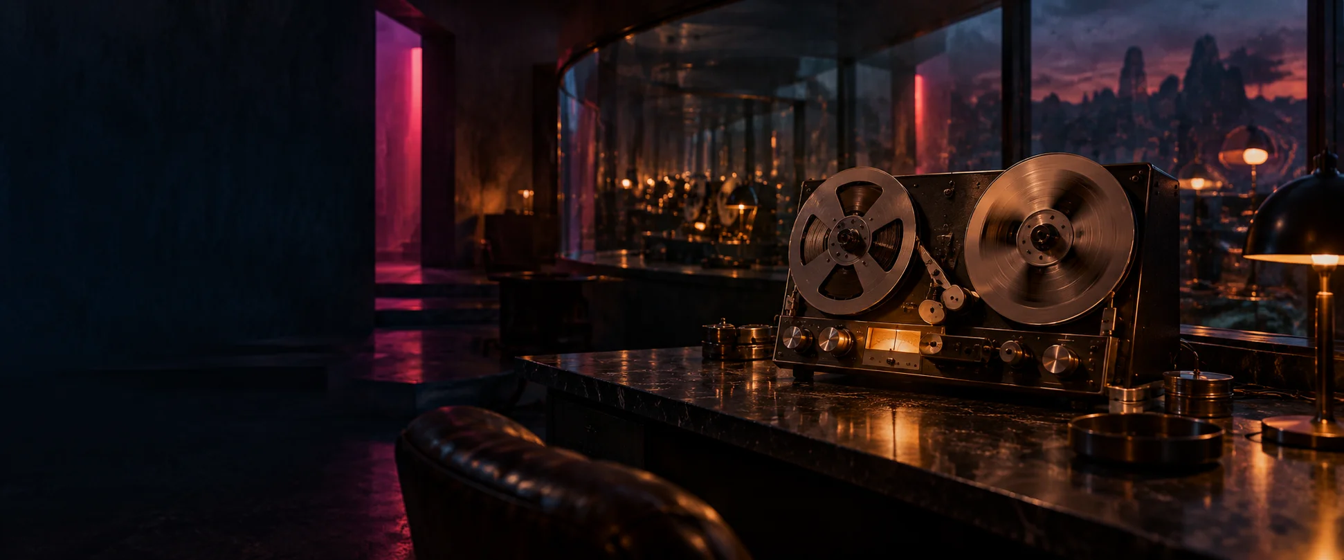Time Paradox: Cinematic Retro-Fi artwork