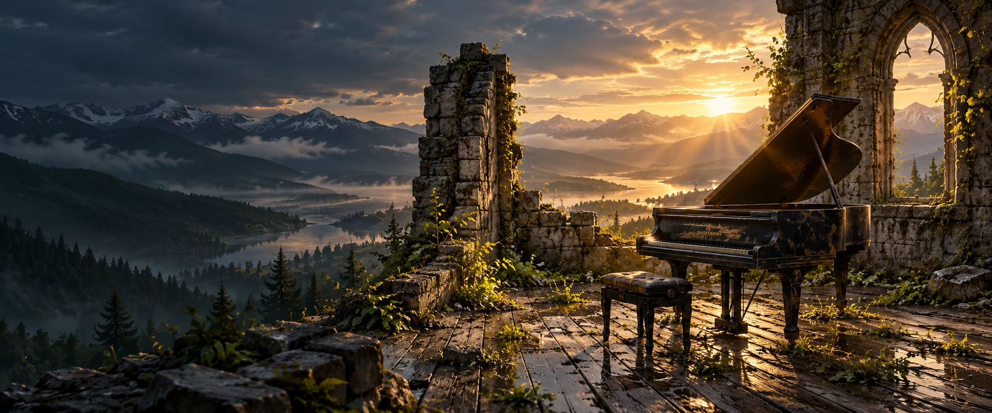 Glory: Dramatic Piano Underscores artwork