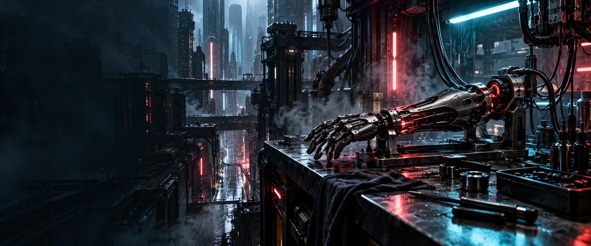 Augmentix: Hybrid Cyberpunk Scoring artwork