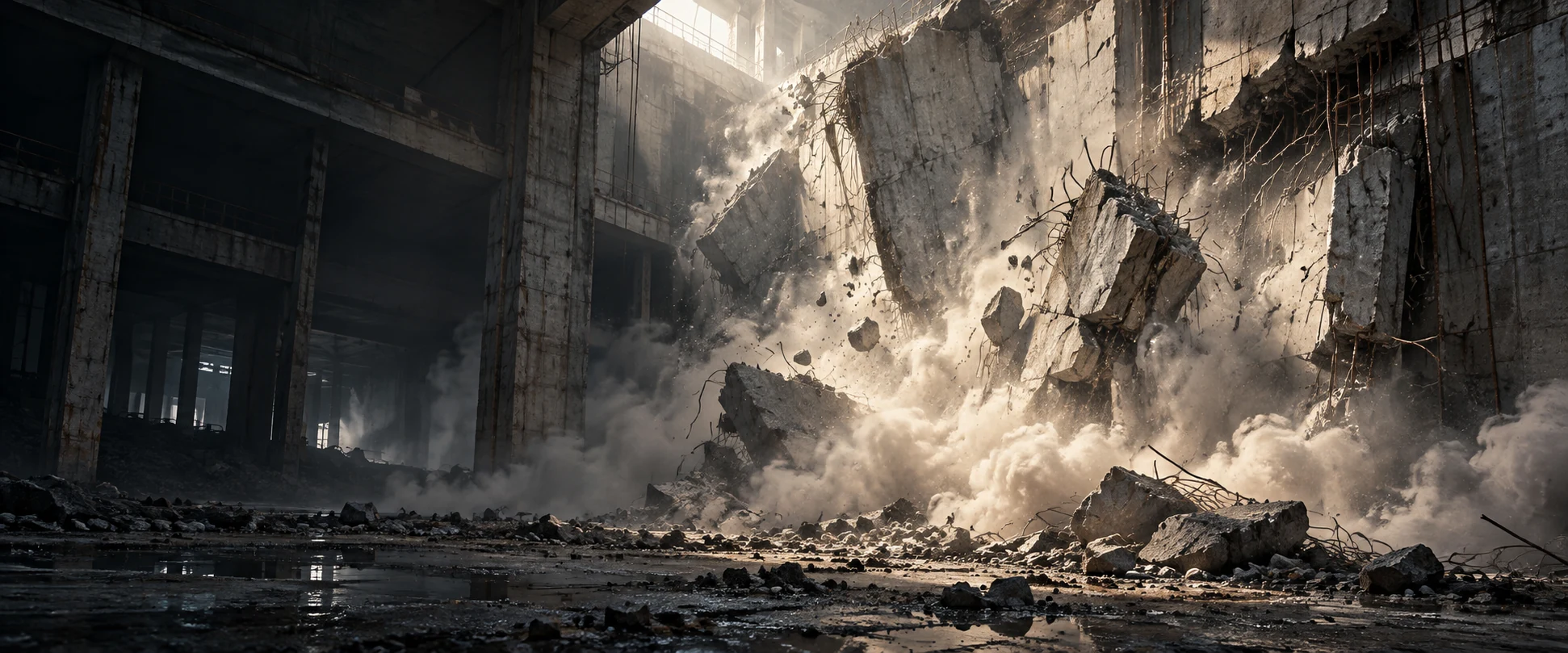 Demolition artwork